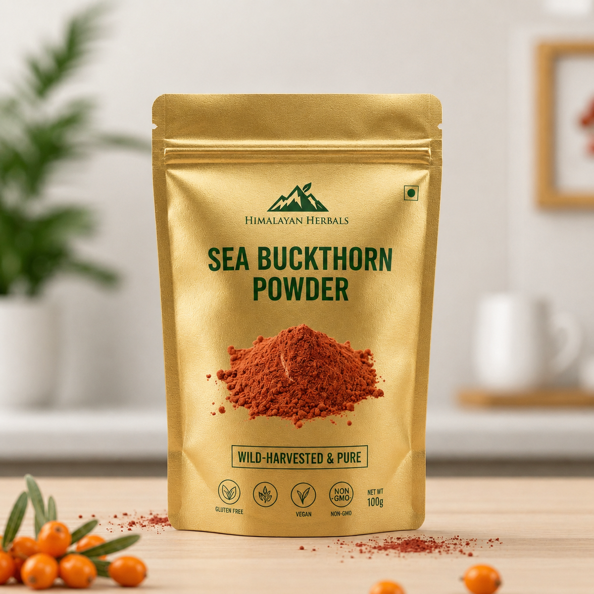 Sea Buckthorn Powder – 100% Pure Organic