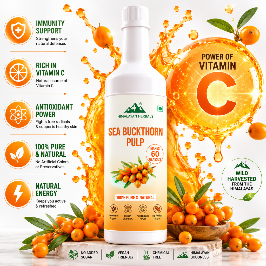 Pure Sea Buckthorn Pulp  (Juice)