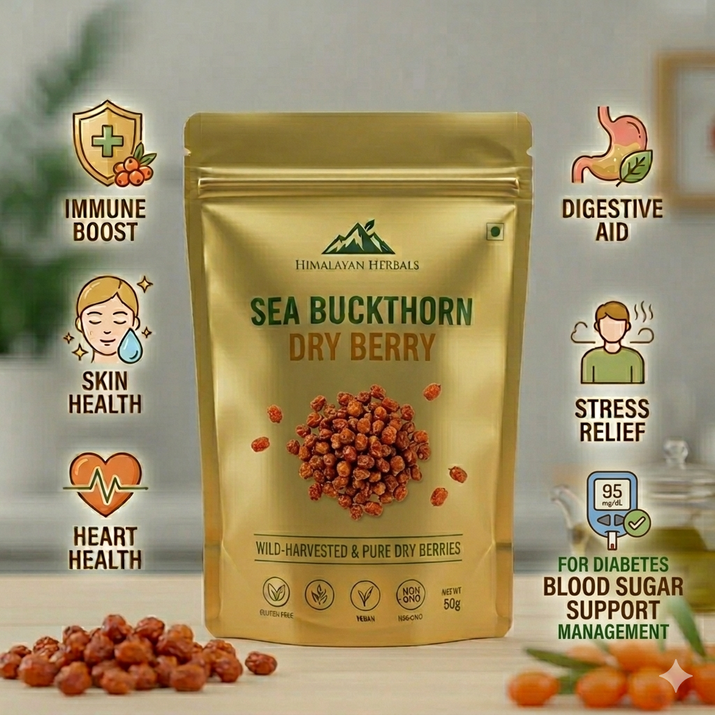 Sea Buckthorn Dry Barriers 100% Pure organic