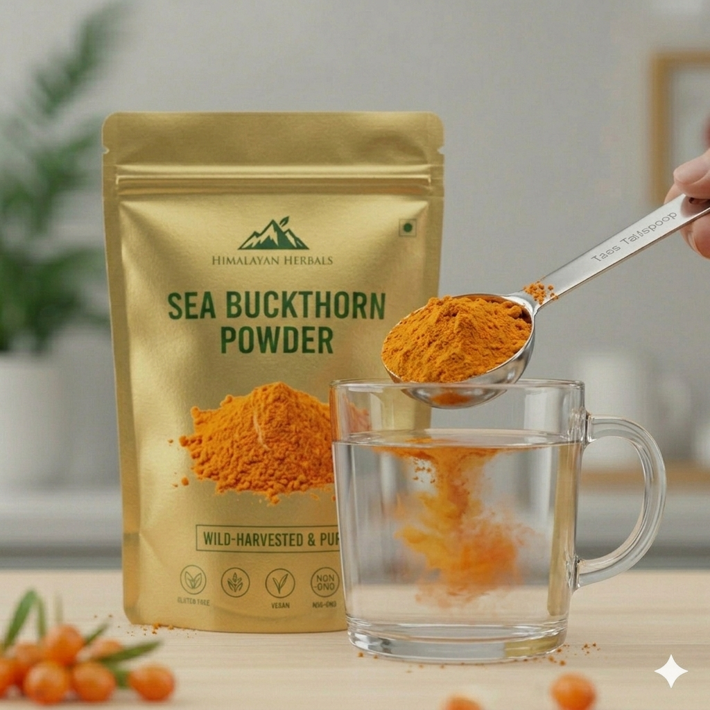 Sea Buckthorn Powder – 100% Pure Organic